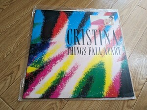 【中古】【LPレコード 】CRISTINA(クリスティーナ) 「THINGS FALL APART(シングス・フォール・アパート)」