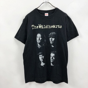 The WildHearts 半袖Tシャツ プリント ツアーグッズ コットン100％ ブラック サイズM