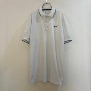 NIKE/ナイキ 半袖 ポロシャツ ゴルフ ホワイト 白 メンズ L
