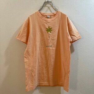 mont-bell/モンベル 半袖 Tシャツ オレンジ アウトドア レディース M