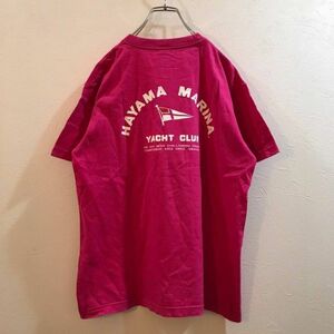 ハヤママリーナ★レディース 半袖 Tシャツ HAYAMA MARIN ピンク Mサイズヨットクラブ