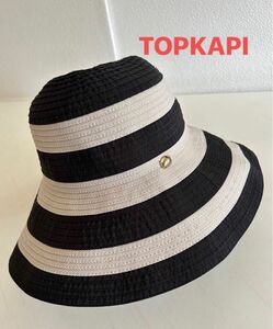 ★トプカピ　TREASURE TOPKAPI 折りたたみ バイカラー　ツバ広　ハット