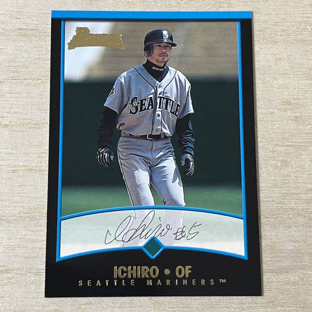 ☆TOPPS Bowman2001年イチロールーキーカード2枚セット-