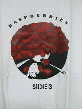 即決★新品バンドＴシャツ★ラズベリーズ★RASPBERRIES★WHITEボディ×RED/BLACKプリント★S/M/Lサイズ対応可能_画像1