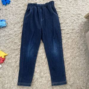  name tag blank *sishu non Denim pants Kids 110 size 