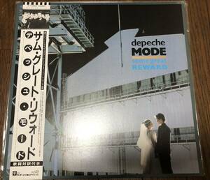 LP[New Wave]Depeche Mode / Some Great Reward[Mute*P-13052*84 year domestic record ORIG* rare! obi attaching *tepeshu mode *]