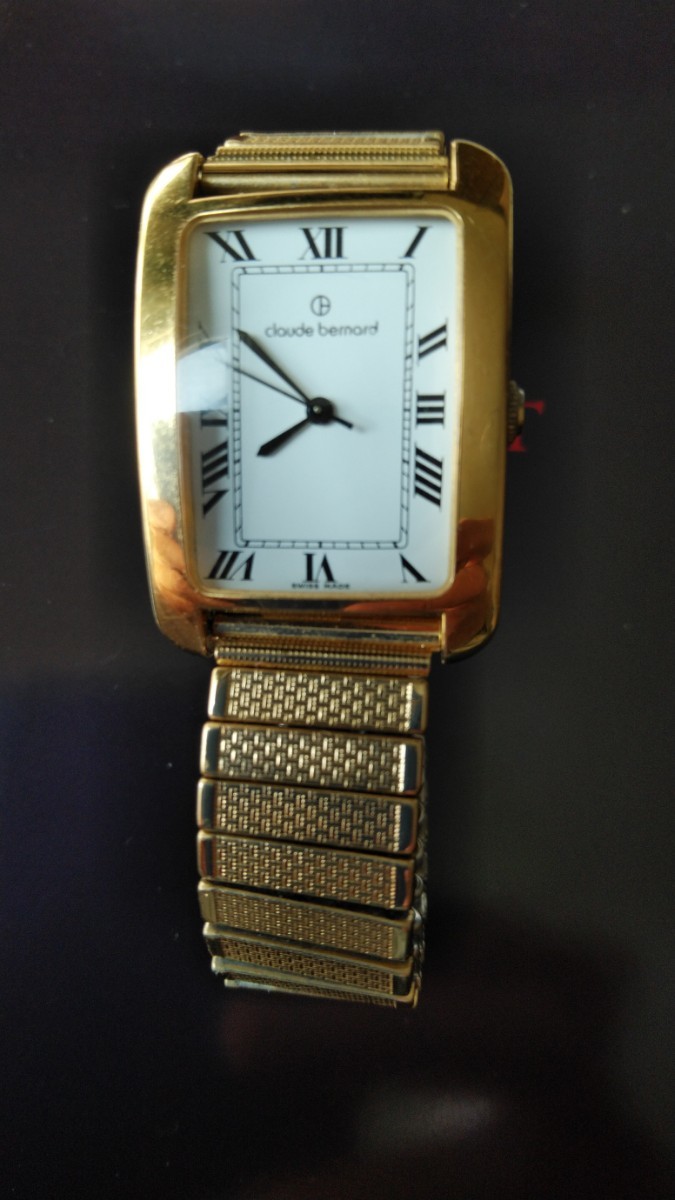 ネット特売 クロードベルナール 腕時計 稼働品 定価18万円 スイス製