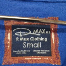 送料無料 US製 R Max Clothing モハメド・アリ KOシーン ブルー Sサイズ _画像10