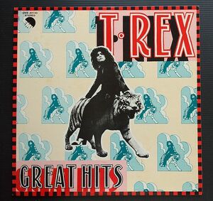 LP 国内盤 再生確認済　 TREX 「GREAT HITS」79年再発盤　東芝EMI EMS-40144　Tレックス　マーク・ボラン