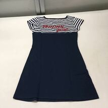 送料無料★tommy girl トミーガール★ボーダーワンピース 半袖シャツワンピース★Sサイズ#50612sj1_画像3