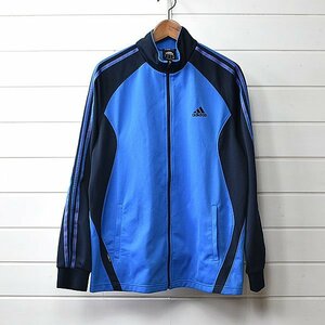 adidas アディダス ジャージ トラックジャケット ブルー J 0｜23f0952