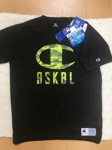 チャンピオン　新品未使用　タグ付き　Tシャツ　BSKBL カモフラージュロゴ　黒　サイズXL 定価3850