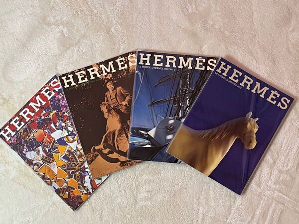 エルメス/HERMES ルモンド エルメスの世界 4冊 1994 vol.1-vol.2 1995 vol.1-vol.2