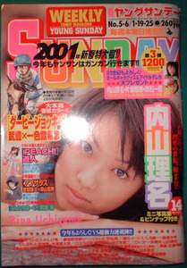 週刊ヤングサンデー　2001年No.5・6 内山理名