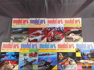 0D3B2　モデルアート　1981～82年　不揃い9冊セット　零戦21　航空自衛隊戦闘機　メッサーシュミット　他