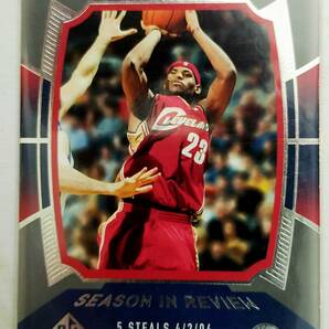】UD 2004-05 SP Game Used】№147/LeBron James●999枚限定 Season in reviewの画像1
