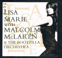 MAXI-SINGLE CD：LISA MARIE with MALCOLM McLAREN & THE BOOTZILLA ORCHESTRA：SOMETHING’S JUMPIN’ IN YOUR SHIRT_画像1