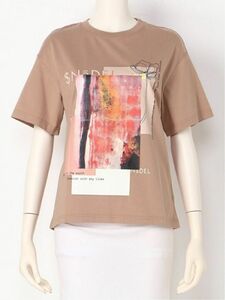 SNIDEL デザインロゴTシャツ