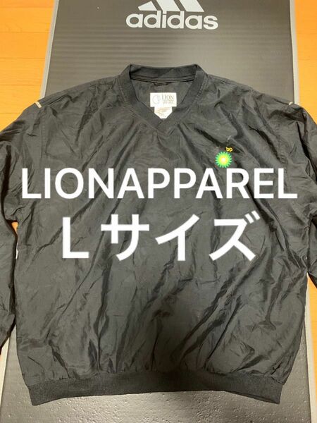 【LION APPAREL】ナイロンジャケット プルオーバー Lサイズ