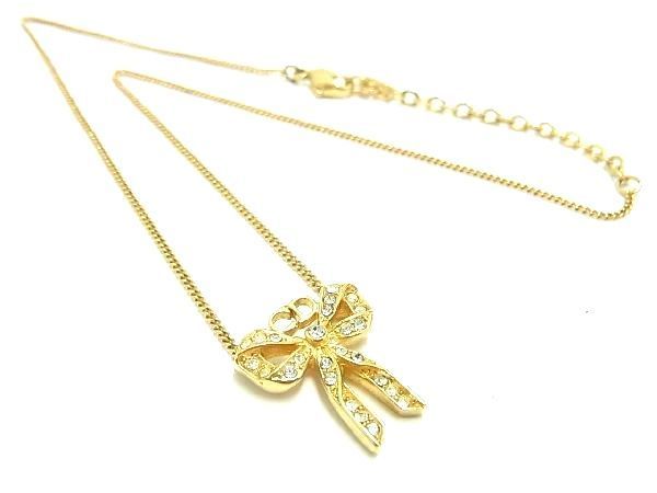 ヤフオク! -「クリスチャンディオール リボンネックレス」の落札相場