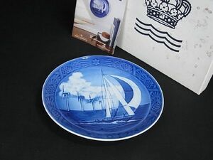 ■新品■未使用■ Royal Copenhagen ロイヤルコペンハーゲン イヤープレート 2012年 皿 食器 テーブルウェア ブルー系 BD2910