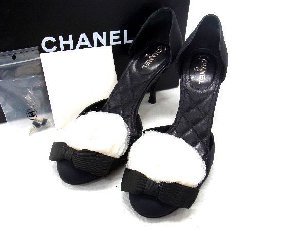 ヤフオク! -「シャネル カメリア パンプス」(ファッション) の落札相場