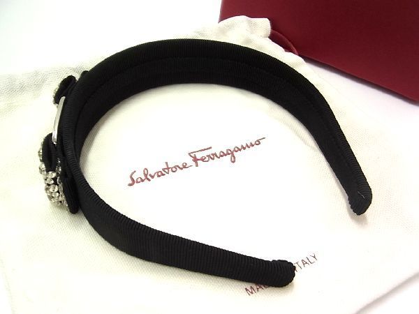 Ferragamo☆ビジューカチューシャ☆希少 abitur.gnesin-academy.ru