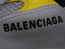 ■新品同様■ BALENCIAGA バレンシアガ Triple S スニーカー サイズ 43 (約28.5cm) 靴 シューズ メンズ グレー系×イエロー系 AL3304_画像6