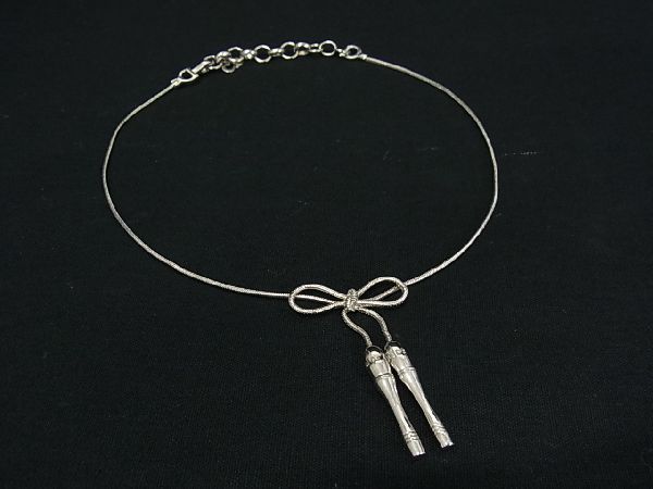 ヤフオク! -「クリスチャンディオール リボンネックレス」の落札相場