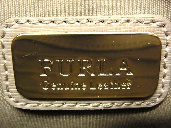 1円 □美品□ FURLA フルラ ベラ レザー チェーン クロスボディ