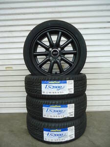 グッドイヤーLS2000ハイブリッドⅡ☆165/55R14☆アルトワゴンRエブリーバモスアルトワークスコペンラパンSS☆FENICE RX1☆新品セット