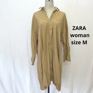 ZARA ワンピースシャツ　size M 大きめ