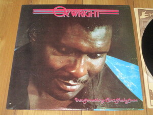 O.V.WRIGHT O.V.ライト INTO SOMETHING CAN'T SMOKE LOOSE 米 LP Hi Sound ハイ・サウンド メンフィス・ホーンズ