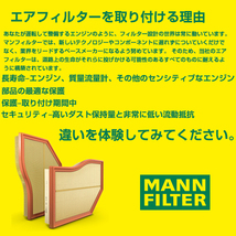 MANN 159 93932 エアーエレメント C18003 アルファロメオ 55183562互換 エアエレメント エアーフィルター エアフィルター マンフィルター_画像3