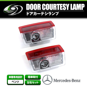 LED ドア プロジェクター レーザー カーテシランプ MercedesBenz ベンツ Bクラス W246 スポットライト ウェルカムライト