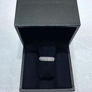 ★1円スタ！超豪華な【1.00ct】PT900 6.9g ♯10 プラチナ ラウンドカット レディース ダイヤモンドリング Diamond Ring ユニセックス 指輪の画像6