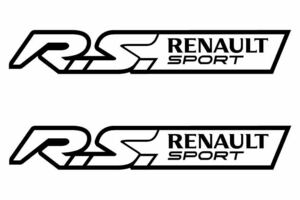 ステッカー　RS RENAULT SPORT type A　2枚set