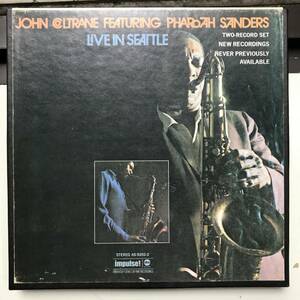 [オーペンリール] 希少 コルトレーン John Coltrane Live in Seattle Pharoah Sanders ファラオ・サンダース 4track 3 3/4 IPS