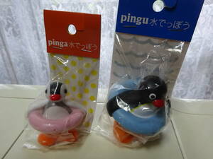 [ not for sale ] Pingu mascot water pistol 2 piece 