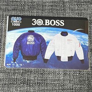 非売品 BOSS限定デザイン使用済みカード