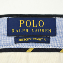 POLO RALPH LAUREN ポロ ラルフローレン ストレッチ チノ パンツ ブラック 黒 ストレートフィット size.38×30_画像7
