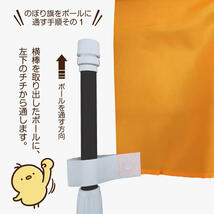 のぼり旗 2枚セット 富山で2番めに美味しい ラーメン YNS-4004_画像6