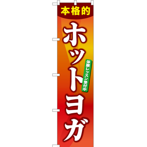 のぼり旗 2枚セット 本格的 ホットヨガ TNS-717