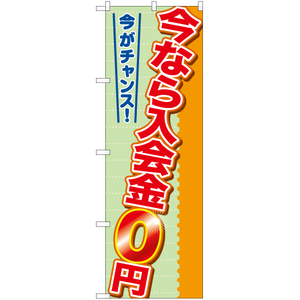 のぼり旗 3枚セット 今なら入会金0円 TN-882