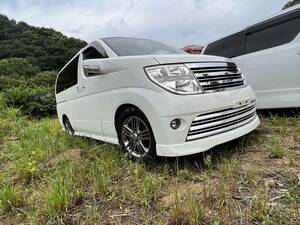 部品取り　Elgrand E51 ライダー　Airbag　ドア ボンネット　トランク　シ－ト　Light Transmission　Wheels　Power steering