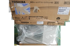 ▽ распроданы ▽ Неиспользованный ▽ Toshiba Room Condituer Ras-H221P-W 6 Татами ▽ 2022 ▽ 297