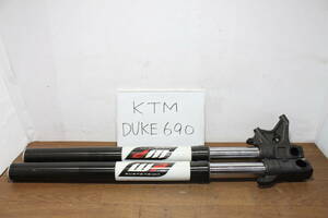 ☆　KTM　690デューク　フロントフォーク　倒立フォーク　WP　サスペンション　　4357-9034　4357-9035　05-18-7L-19　06.01.13