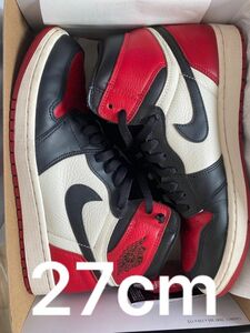 Nike Air Jordan 1 Retro High OG Bred Toe