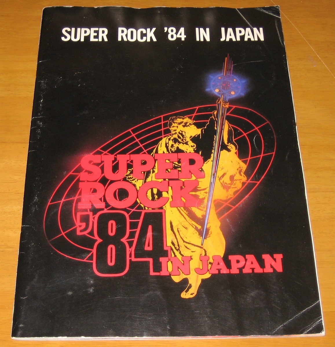 コンサートパンフレット SUPER ROCK 84 IN JAPAN camping.com