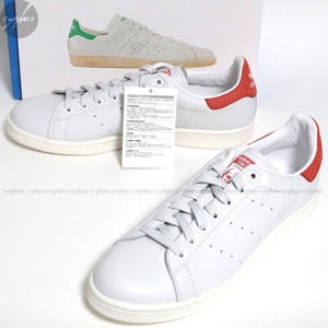 US10.5 28.5cm 新品 14SS adidas Originals STAN SMITH D67363 アディダス オリジナルス スタンスミス レザー スニーカー ホワイト レッド